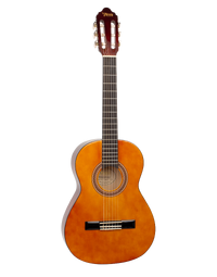 Valencia VC103K 100 Series 3/4 Size Classical Nylon String Guitar Pack Natural Gloss