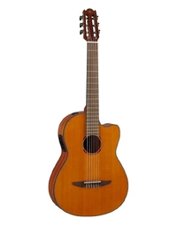 Yamaha NCX1C-NT NX Series Solid Top Classical Nylon String Guitar w/ Pickup Natural