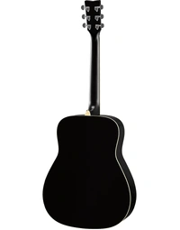 Yamaha FG820 BL Solid Top Dreadnought Acoustic Guitar Black