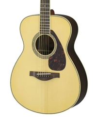 Yamaha LS6 ARE NT Solid Top Concert Acoustic w/ Pickup Natural