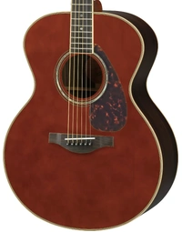 Yamaha LJ16 ARE DT Solid Engelmann / Rosewood Medium Jumbo Acoustic w/ Pickup Dark Tinted
