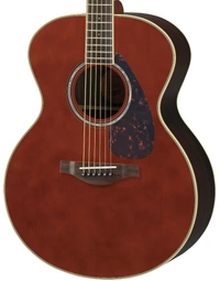 Yamaha LJ6 ARE DT Solid Top Medium Jumbo Acoustic w/ Pickup Dark Tinted