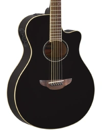 Yamaha APX600 Spruce Auditorium Acoustic Guitar w/ Pickup Black