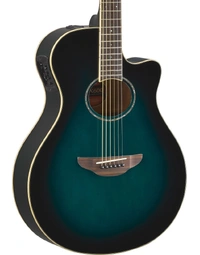 Yamaha APX600 Spruce Auditorium Acoustic Guitar w/ Pickup Oriental Blue Burst