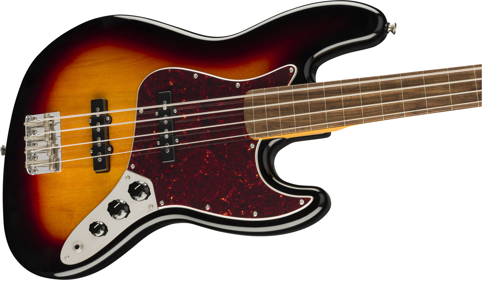 Fender Squier Classic Vibe 60s Jazz Bass Fretless Lrl 3 Tone Sunburst