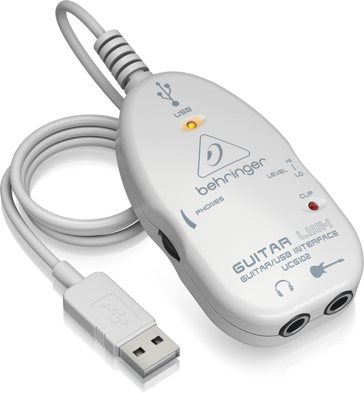 BEHRINGER GUITAR LINK UCG102 USB GUITAR AUDIO INTERFACE Riffs & Licks