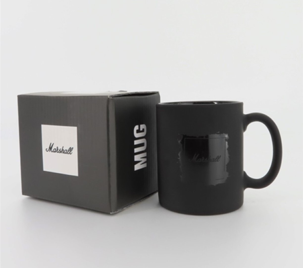 Marshall Coffee Mug, Black Satin Riffs & Licks Music