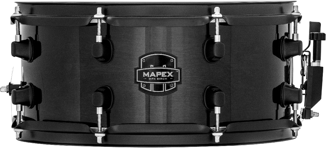 ✴️ Mapex MPX Birch 13" x 6" Snare Drum - Midnight Black