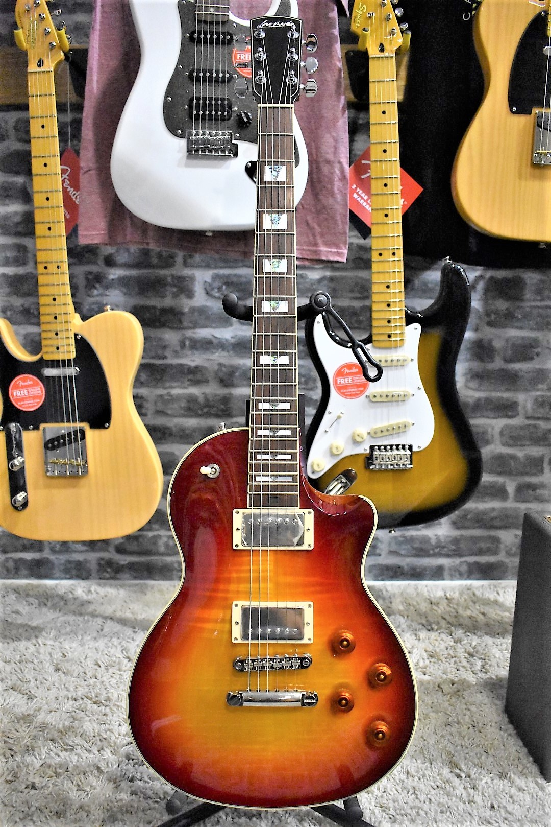 Larrivee RS4 Electric Guitar Cherry Sunburst eBay