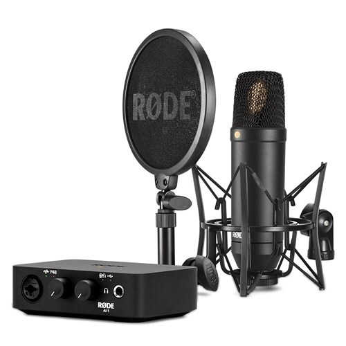 Rode NT1 + AI1 Complete Studio Kit
