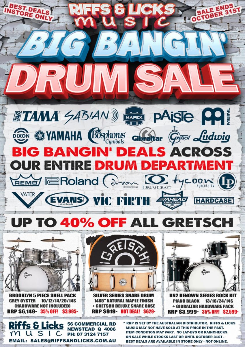 Big Bangin' Drum Sale 2019 Page 1