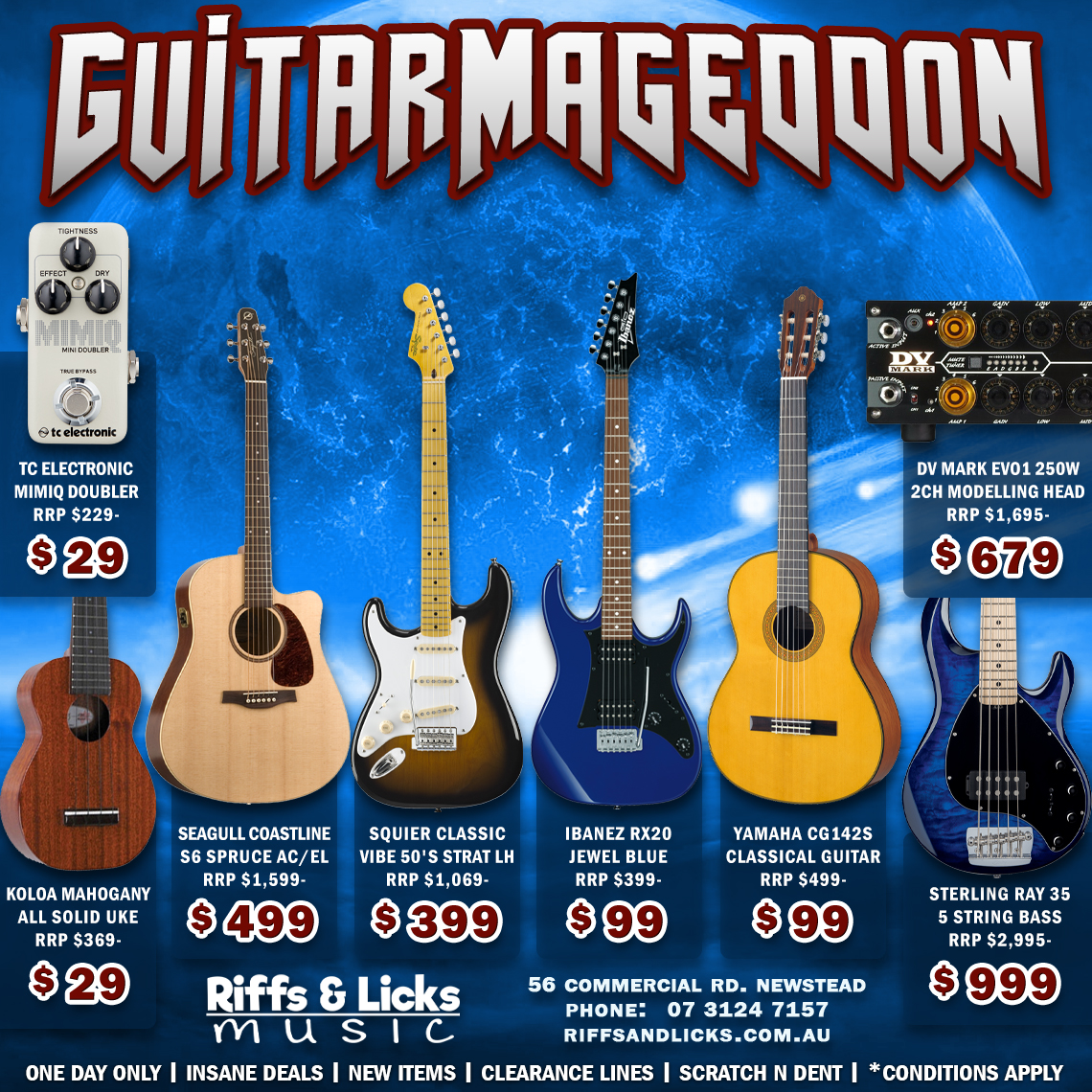 Guitarmageddon 2nd announcement of deals