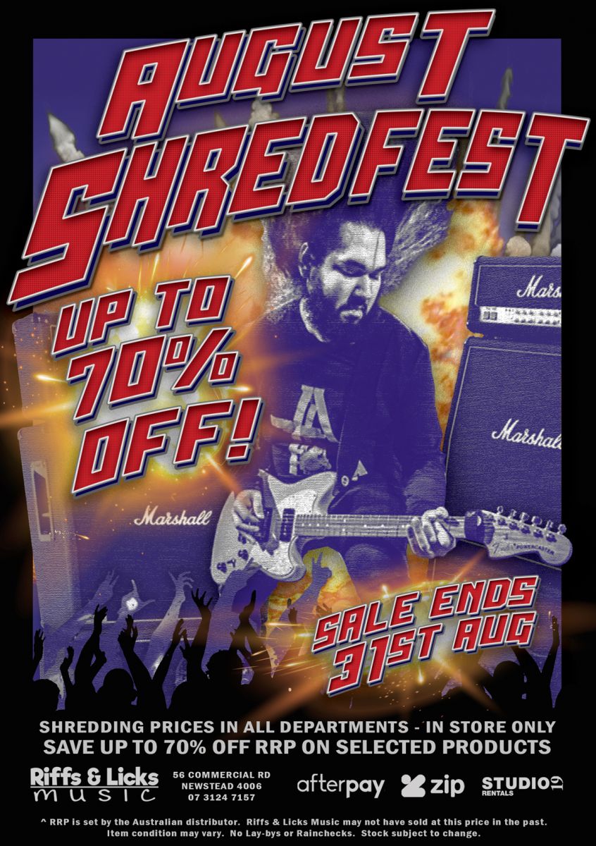 August Shred Fest Sale - up to 70% off RRP