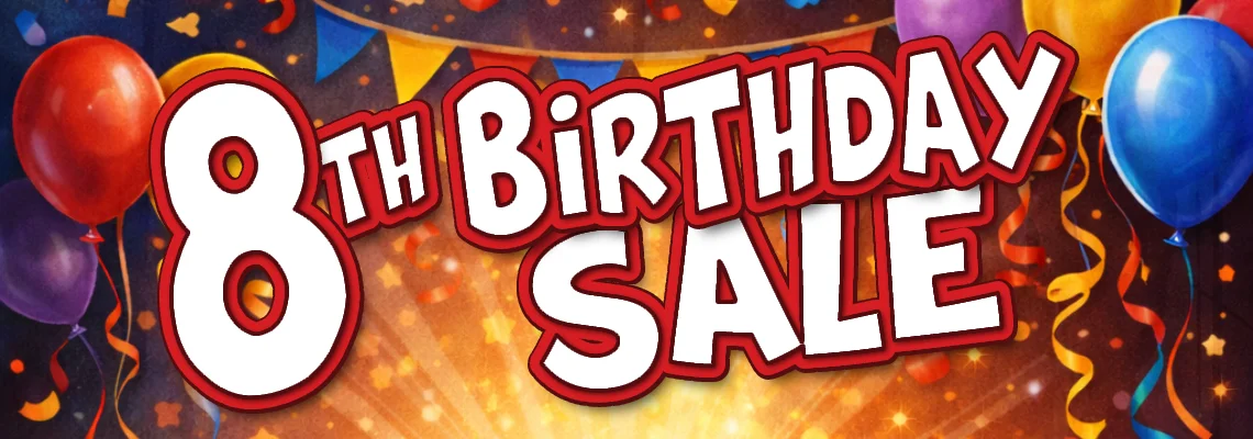8th Birthday Sale