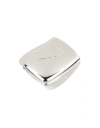 Fender American Vintage-Style Jazz Bass F Bridge Cover Chrome