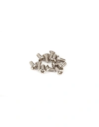 Fender Slide Switch Mounting Screws for Jaguar / Jazzmaster / Bass VI 4-40 X 1/4" Philips Nickel (Set of 12)
