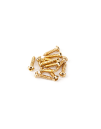 Fender American Pure Vintage Tuning Machine Mounting Screws Gold (Set of 12)