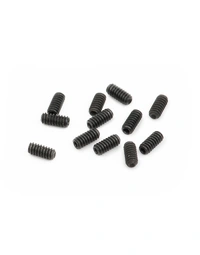 Fender American Series Guitar Bridge Saddle Height Adjustment Screws 1/4" Black (Set of 12)