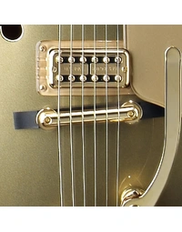 Gretsch Bridge Assembly Rocking Bar Gold w/ Ebony Base