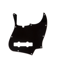 Fender American Jazz Bass V 5-String 10-Hole Mount Black 3-Ply Pickguard