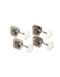 Fender Pure Vintage Bass Tuning Machines Nickel-Plated Steel (Set of 4)