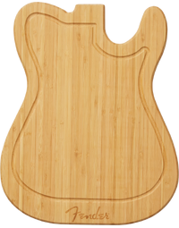 Fender Telecaster Cutting Board Bamboo