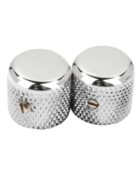 Fender American Pure Vintage '52 Telecaster Knurled Knobs Chrome (Pack of 2)