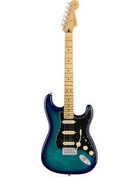 Fender Limited Edition Player Stratocaster HSS Plus Top MN Blue Burst
