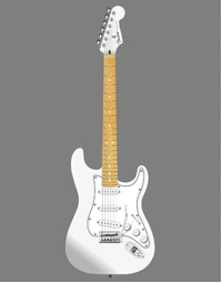 Fender Player II FSR Stratocaster MN Polar White w/ Matching Headstock, Inlays & Parts