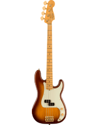 Fender American 75th Anniversary Commemorative P-Bass MN 2-Colour Bourbon Burst