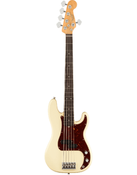 Fender American Professional II Precision Bass V RW Olympic White