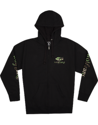 EVH Wolfgang Black and Camo Hoodie Large