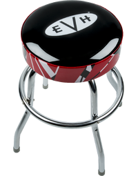 EVH Logo Barstool w/ Striped Trim 24"
