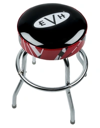 EVH Logo Barstool w/ Striped Trim 25"