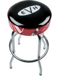 EVH Logo Barstool w/ Striped Trim 30"