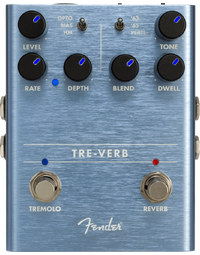 Fender Tre-Verb Tremolo/Reverb Pedal