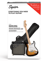 Squier Sonic Stratocaster Starter Pack MN 2-Colour Sunburst
