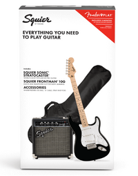 Squier Sonic Stratocaster Pack MN Black