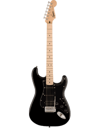 Squier Sonic Stratocaster HSS MN Black Pickguard Black