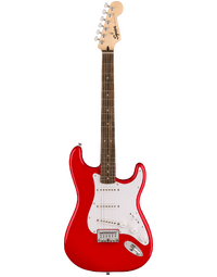 Squier Sonic Stratocaster HT LRL White Pickguard Torino Red