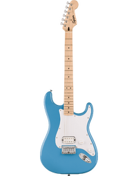 Squier FSR Sonic Stratocaster HT H MN White Pickguard California Blue