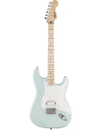 Squier Sonic Stratocaster HT H MN White Pickguard Sonic Blue