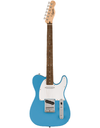 Squier Sonic Telecaster LRL White Pickguard California Blue
