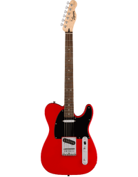 Squier Sonic Telecaster LRL Black Pickguard Torino Red