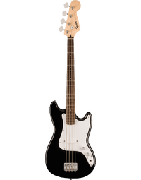 Squier Sonic Bronco Bass Short Scale LRL White Pickguard Black