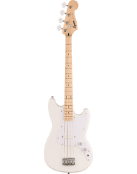 Squier Sonic Bronco Bass Short Scale MN White Pickguard Arctic White