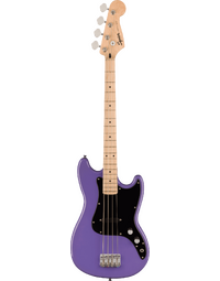 Squier FSR Sonic Bronco Bass Short Scale MN Black Pickguard Ultraviolet