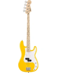 Squier Sonic FSR Precision Bass MN White Pickguard Graffiti Yellow
