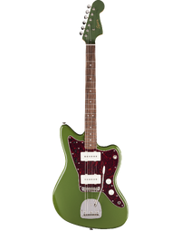 Squier Classic Vibe FSR '60s Jazzmaster LRL Tortoiseshell Pickguard Matching Headstock Antique Olive