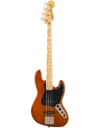 Squier Classic Vibe Active '70s Jazz Bass MN Black Pickguard Mocha